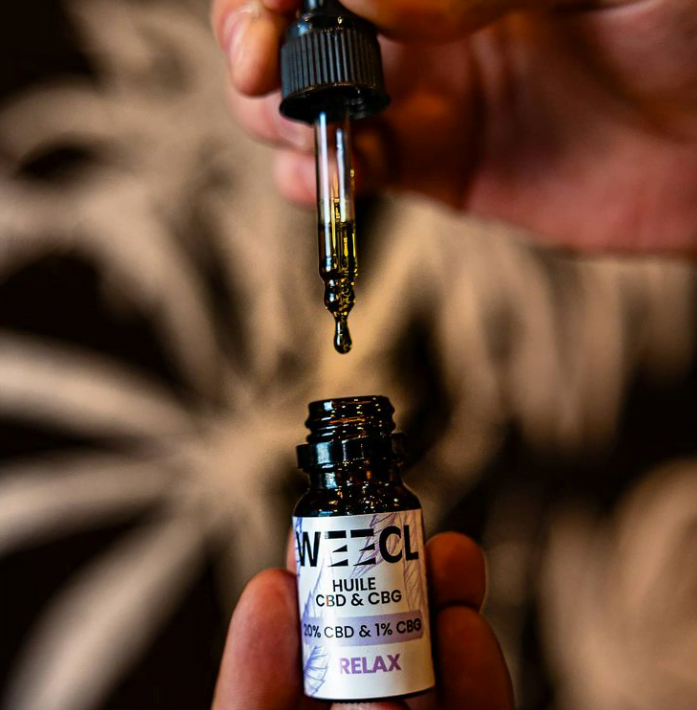 Huiles CBD CBG terpènes weecl