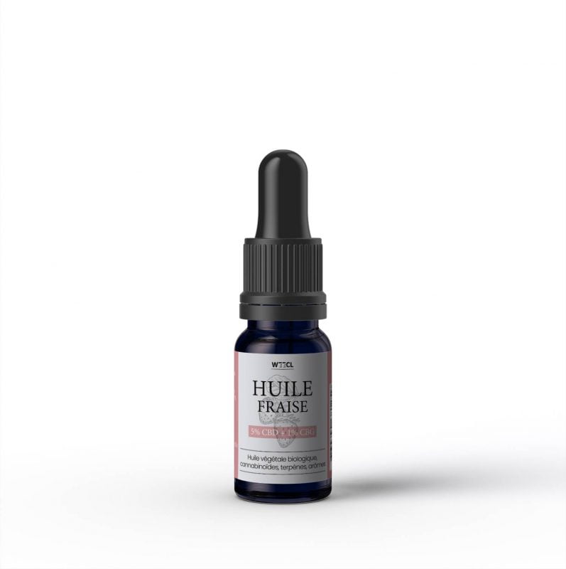 Huile Fraise CBD