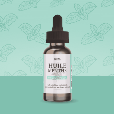 Huile Menthe CBD 20%